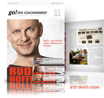 Bild Coachingbrief Magazin fuer Business & Bildung Kundenzeitschrift Nr 35
