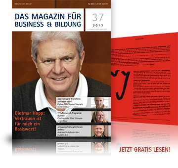 Bild Magazin für Business Bildung Dietmar Hopp Gierke text-ur agentur