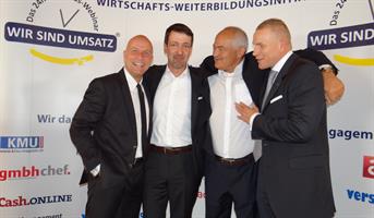WSU 2014: (v.l.) Andreas Buhr, Steffen Ritter, Cemal Osmanovic und Martin Limbeck